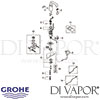 Grohe Allure E Infra-Red Electronic Basin Tap Spares